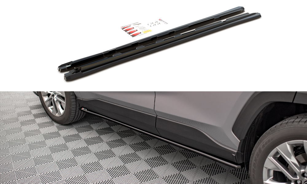 Side Skirts Diffusers suitable for Toyota RAV4 Mk5