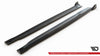 BMW - X6 F16 - M-PACK - SIDE SKIRTS DIFFUSERS - V2