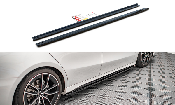 Mercedes - A35 AMG - W177 - SIDE SKIRT DIFFUSERS - V2