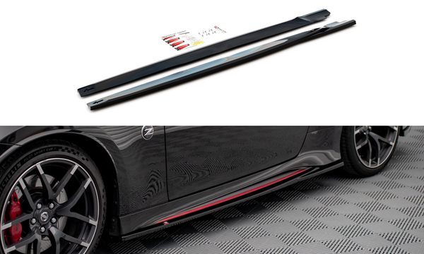 Nissan - 370Z - Nismo - Facelift - Side Skirts Diffusers - V2