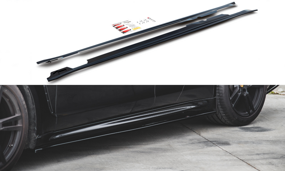 Porsche - Panamera Turbo 970 - Facelift - Side Skirts Diffusers - V2