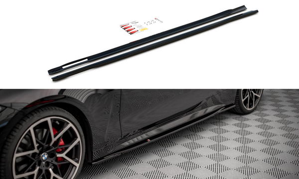 BMW - 4 SERIES - G22 - M-PACK - SIDE SKIRTS DIFFUSERS - V3