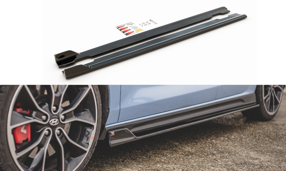 FOR HYUNDAI - I30 N MK3 - SIDE SKIRTS DIFFUSER - FASTBACK - V5