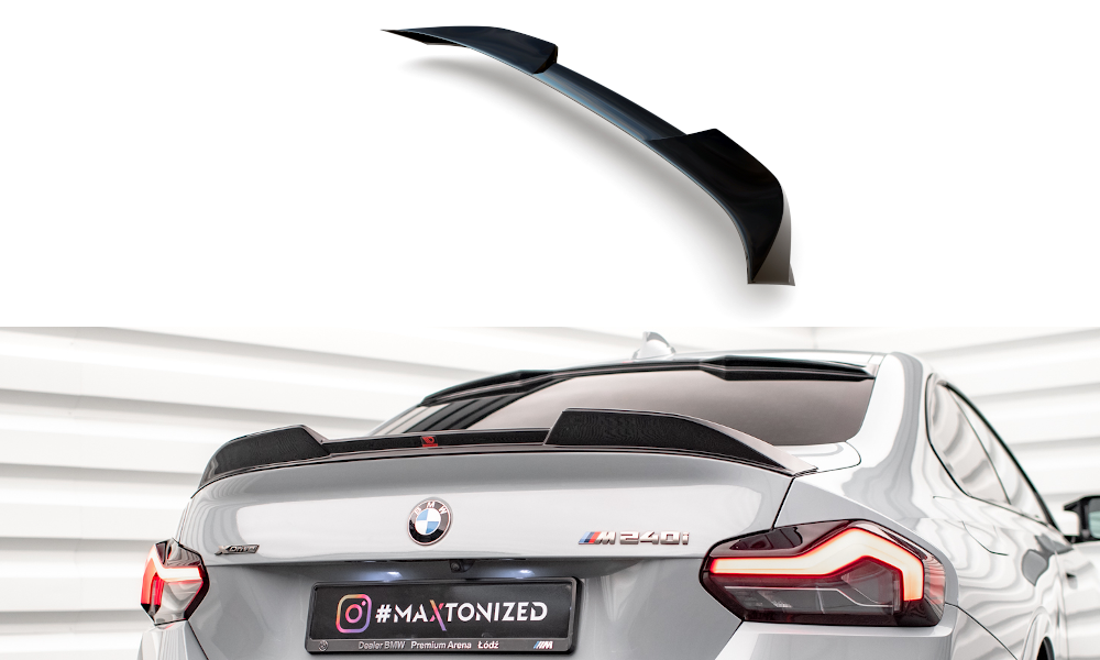 FOR BMW - 2 SERIES - G42 M-PACK / M2-G87 - COUPE - SPOILER CAP 3D