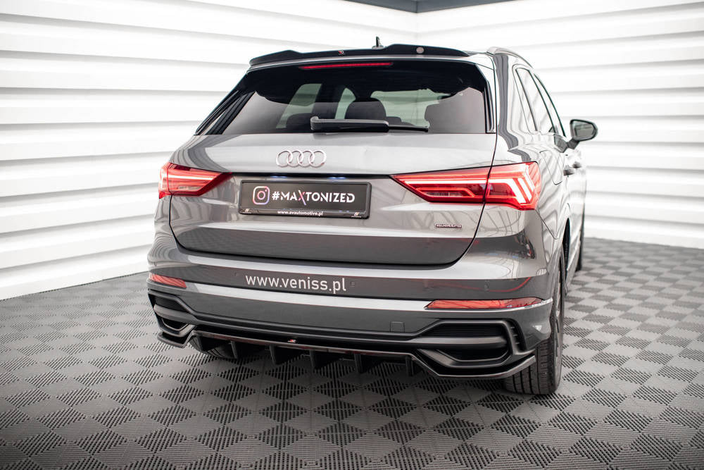 Spoiler Cap suitable for Audi Q3 S-Line SUV F3