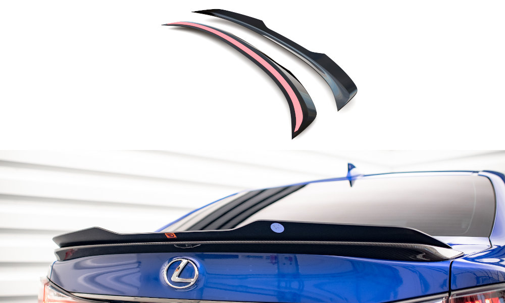 Spoiler Cap suitable for Lexus GS F Mk4 Facelift