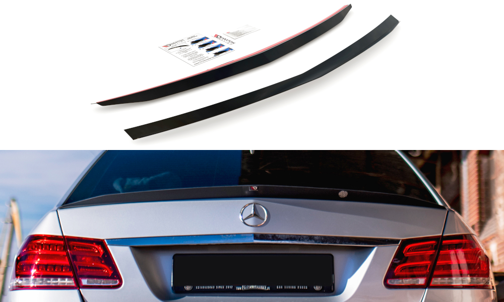 Spoiler Cap suitable for Mercedes-Benz E63 AMG / AMG-Line / Standard Sedan W212 Facelift