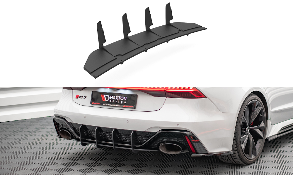 FOR AUDI - RS7 / RS6 C8 - REAR DIFFUSER