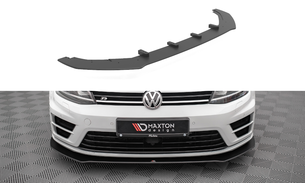 FOR VOLKSWAGEN - MK7 GOLF R - FRONT DURABILITY RACING SPLITTER - V1
