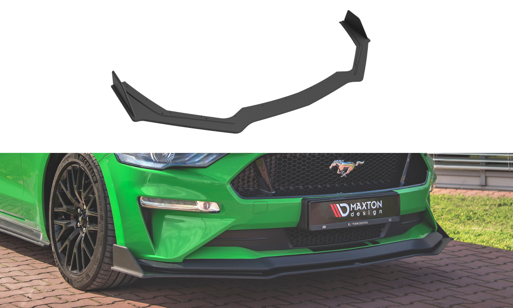 Street Pro Front Splitter V.2 suitable for Ford Mustang GT Mk6 Facelift