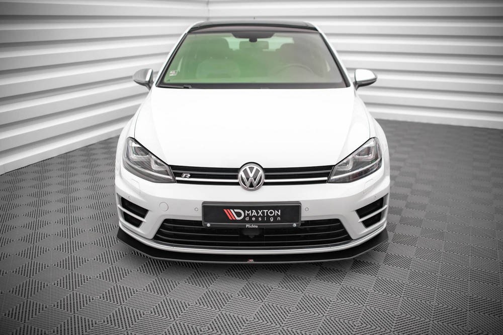 FOR VOLKSWAGEN - MK7 GOLF R - FRONT DURABILITY RACING SPLITTER - V2