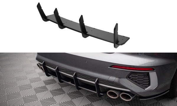 FOR AUDI - S3 - 8Y -  SEDAN - STREET PRO REAR DIFFUSER
