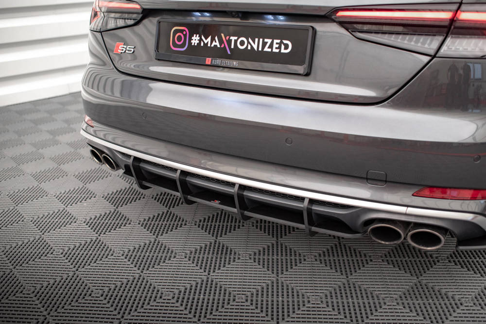 Audi B6 Rear Diffuser AUDI - B9 - S5/A5 S-LINE - COUPE/SPORTBACK - STREET PRO - REAR DIFFUSE ...