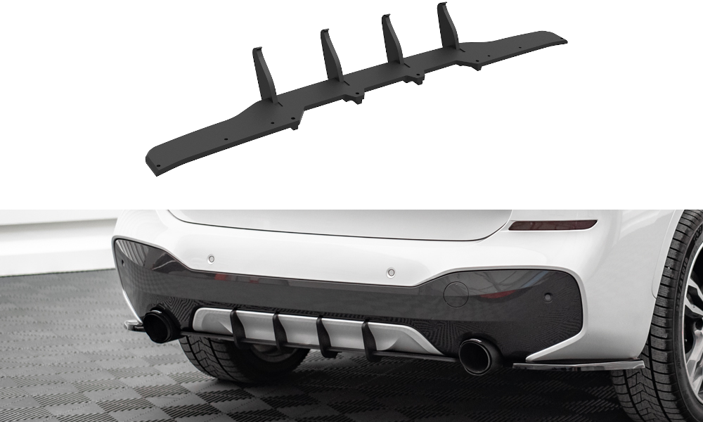 FOR BMW - X1 - M-PACK - F48 - STREET PRO REAR DIFFUSER