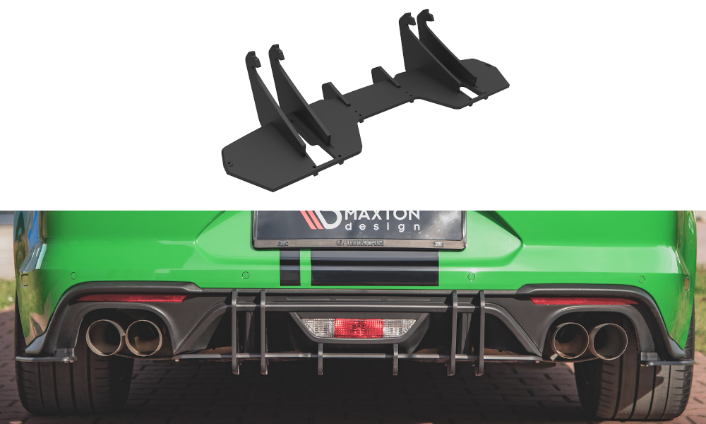 FOR FORD MUSTANG GT - MK6 FACELIFT - DURABILITY - REAR DIFFUSER