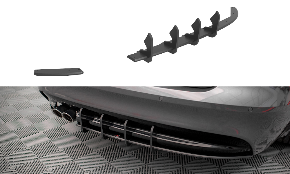 FOR JAGUAR - XF - R - SPORT  MK2 - STREET PRO REAR DIFFUSER