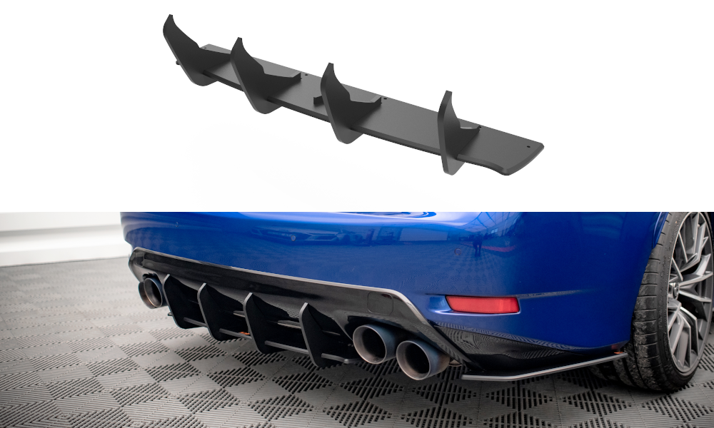 FOR LEXUS - GS - F - MK4 - FACELIFT - STREET PRO REAR DIFFUSER