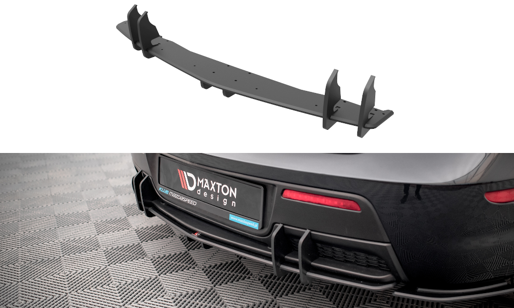 FOR MAZDA 3 - MPS MK1 - STREET PRO REAR DIFFUSER