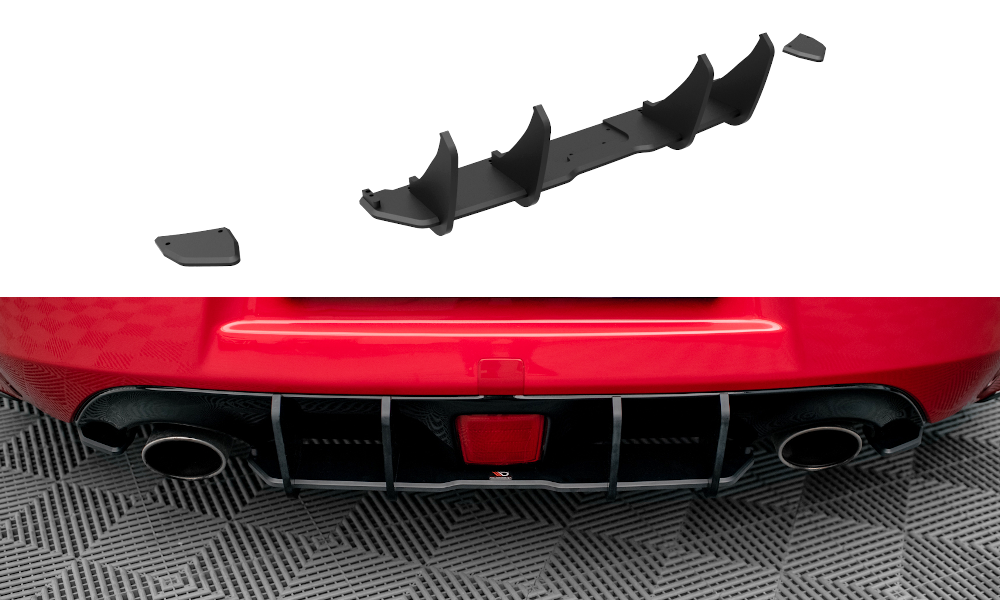 FOR NISSAN - 370Z - FACELIFT - STREET PRO REAR DIFFUSER