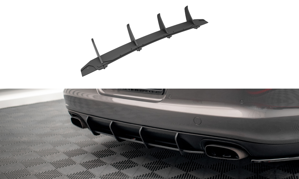 FOR PORSCHE - PANAMERA 970 - STREET PRO REAR DIFFUSER