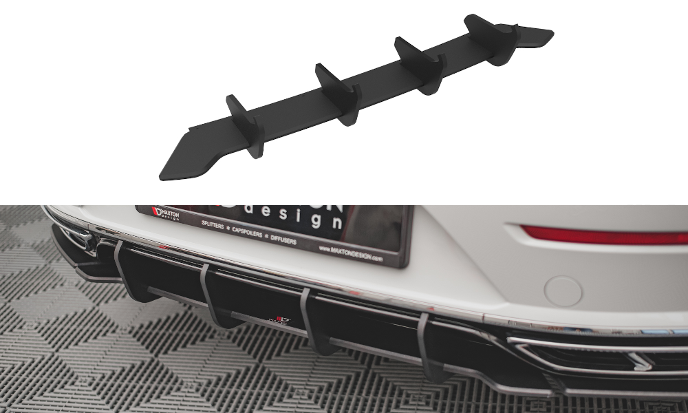 FOR VOLKSWAGEN - ARTEON R-LINE - FACELIFT - STREET PRO REAR DIFFUSER