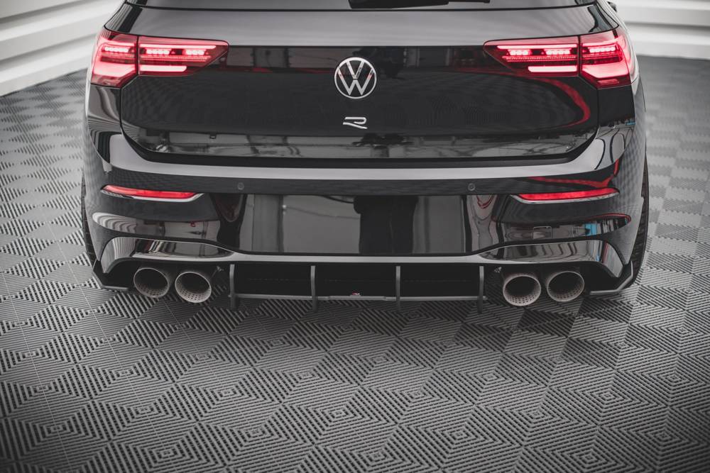 Volkswagen - Golf R - MK8/ Mk8 Facelift - Street Pro Rear Diffuser ...