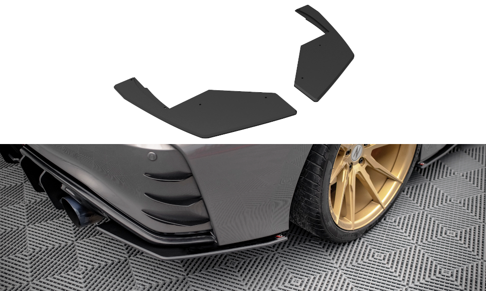 FOR NISSAN - 370Z - NISMO - FACELIFT - STREET PRO REAR SIDE SPLITTERS