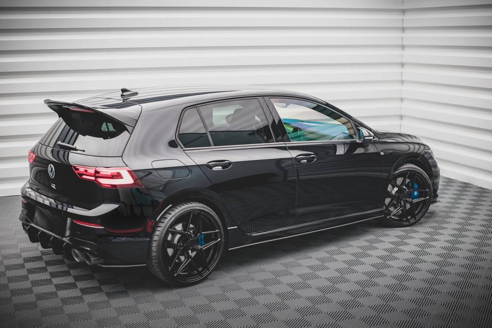 Golf R Mk8 Rear Volkswagen - Golf R - Mk8 / Mk8 Facelift - Street Pro Rear Side Splitt ...