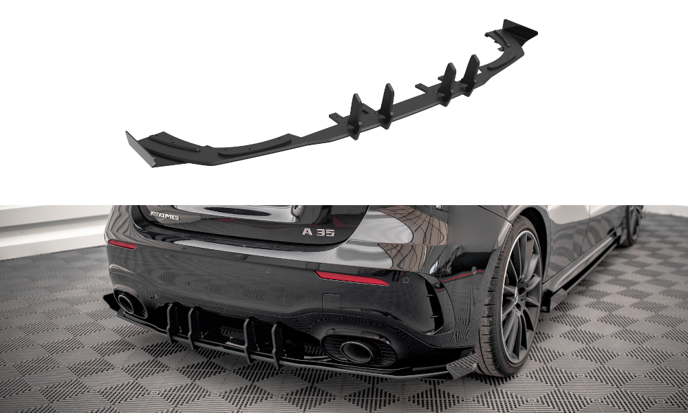 MERCEDES - A35 AMG / AMG-LINE - W177 - STREET PRO - REAR VALANCE + WIN ...