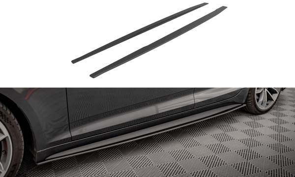 FOR AUDI - B9 - S5/A5 S-LINE - SPORTBACK - STREET PRO - SIDE SKIRTS DIFFUSERS