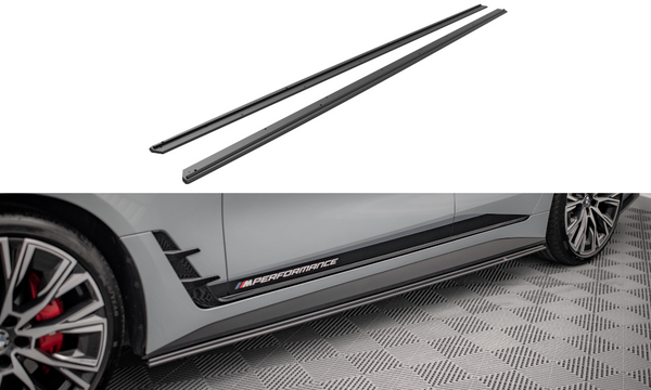 BMW - 4 - GRAN COUPE - G26 - M-PACK - STREET PRO - SIDE SKIRTS DIFFUSERS