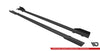 MERCEDES - A35 AMG / AMG-LINE - W177 - STREET PRO - SIDE SKIRTS DIFFUSERS + WINGS
