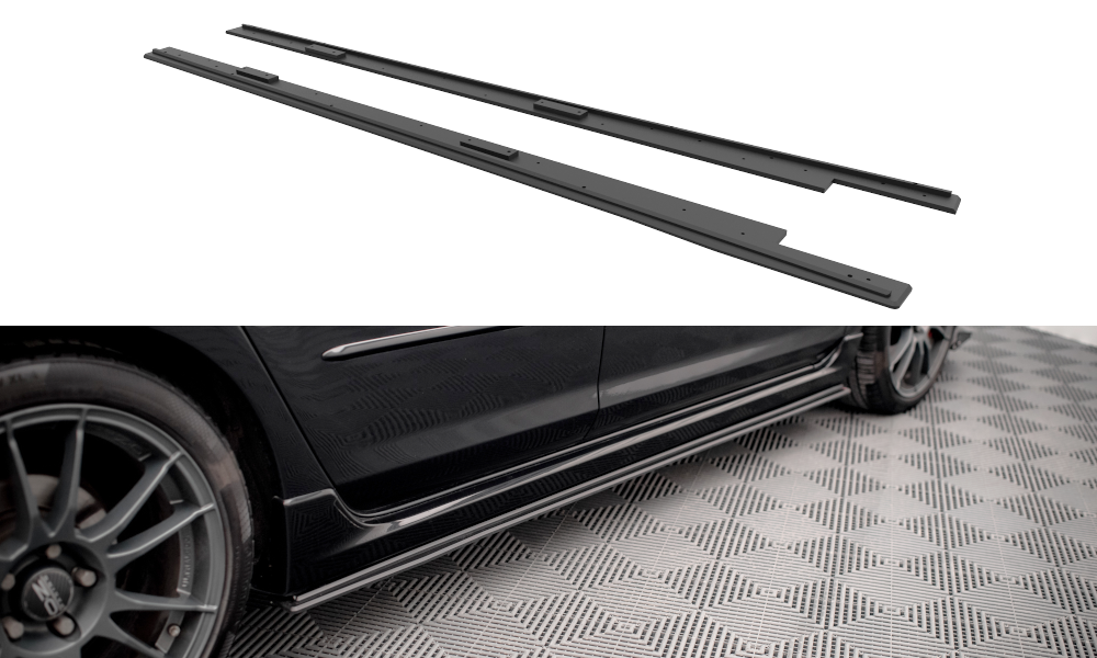 FOR MAZDA 3 - MPS MK1 - STREET PRO SIDE SKIRTS DIFFUSERS