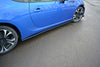 SIDE SKIRTS DIFFUSERS V.1 SUBARU BRZ FACELIFT